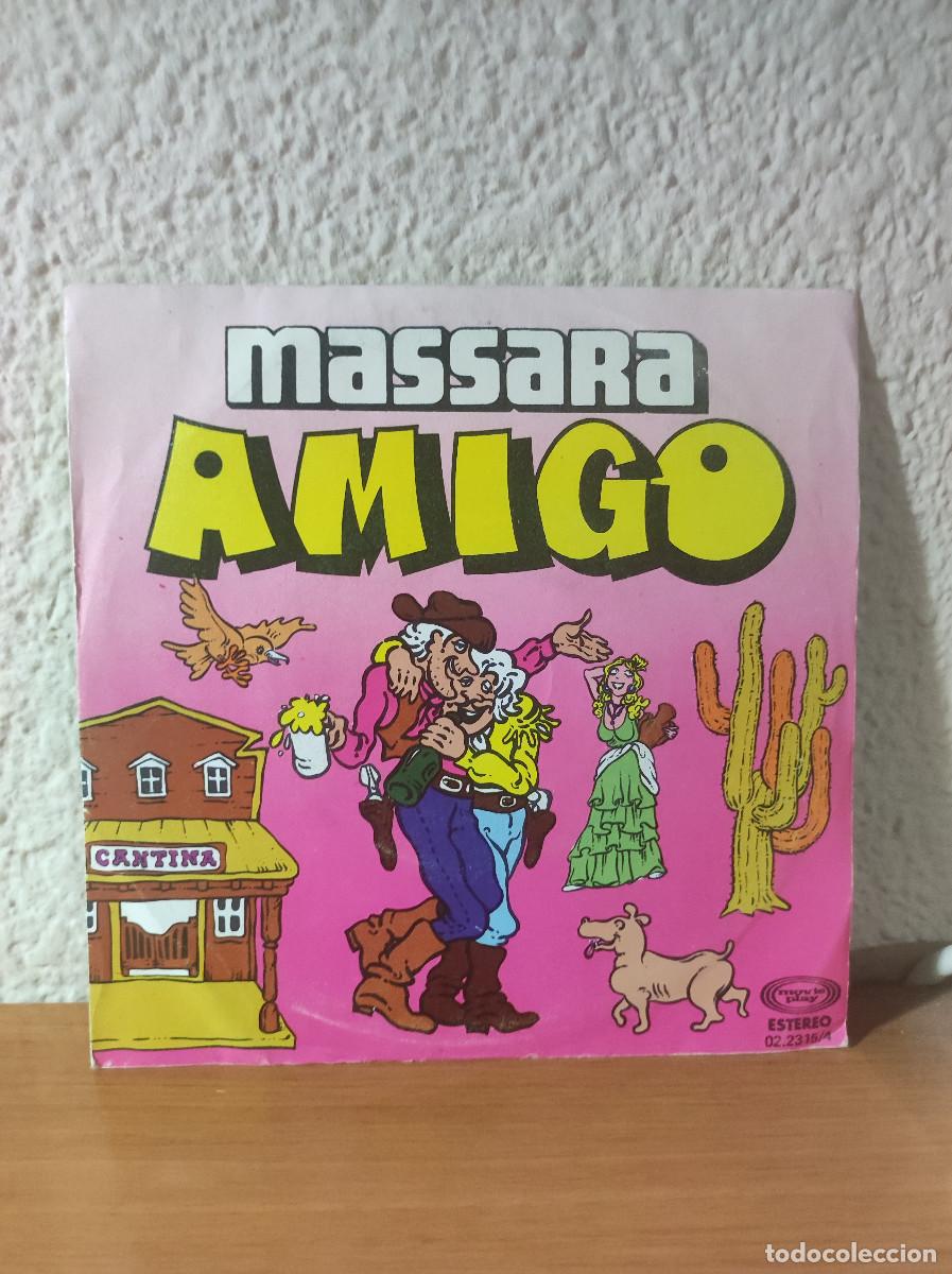 Discos de vinilo: Massara &ndash; Amigo / Amore Mio - Foto 1