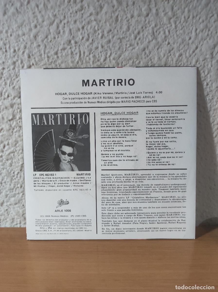 Discos de vinilo: Martirio &ndash; Hogar Dulce Hogar - Foto 2
