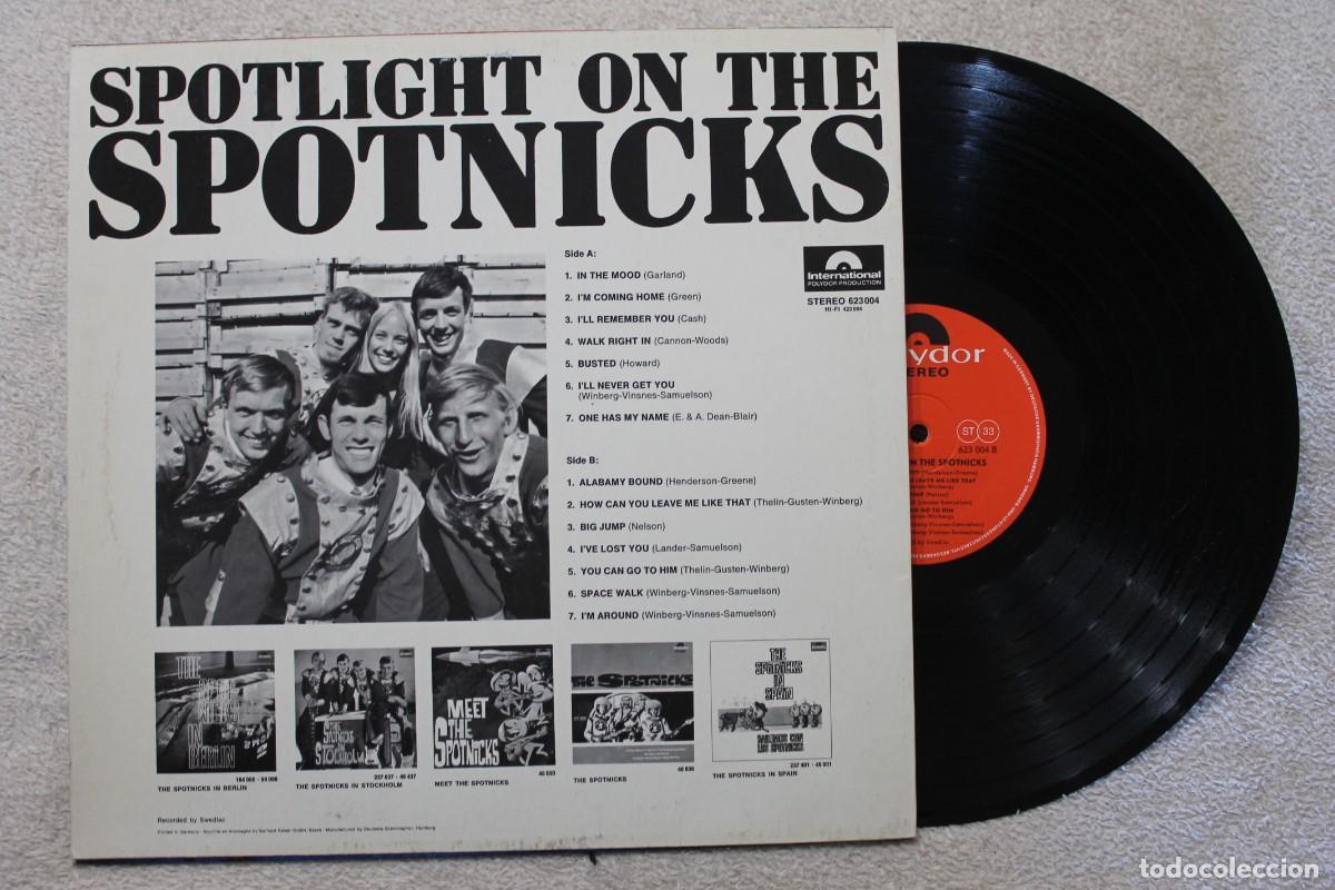 Discos de vinilo: SPOTLIGHT ON THE SPOTNICKS LP MADE IN GERMANY - Foto 2