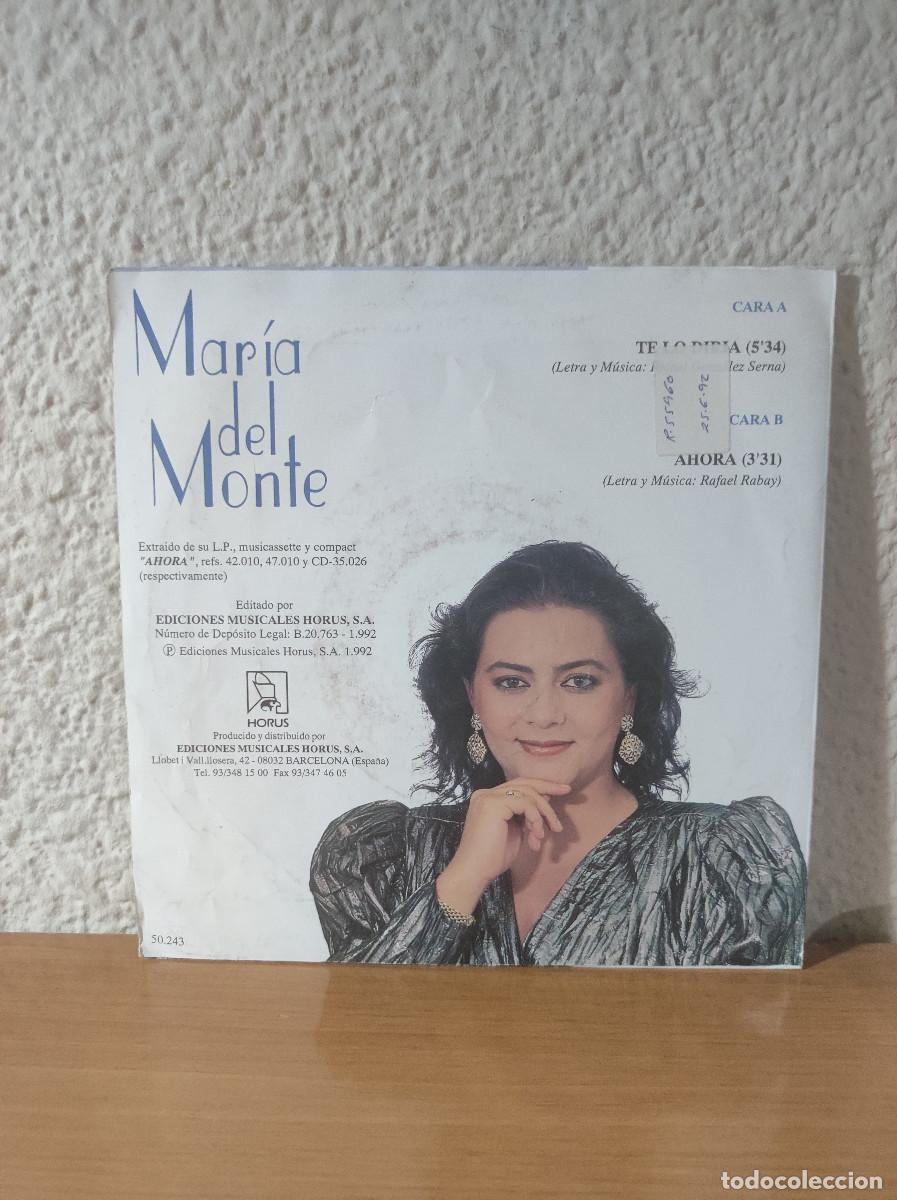Discos de vinilo: Mar&iacute;a Del Monte &ndash; Te Lo Dir&iacute;a - Foto 2