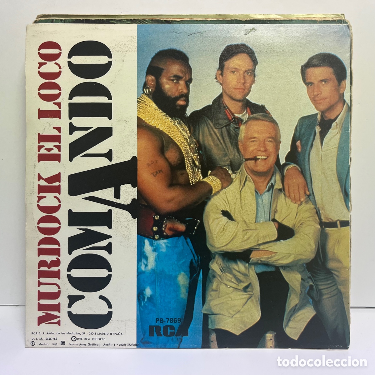 Discos de vinilo: Comando - Murdock El Loco (7&rdquo;, Promo) - Foto 2