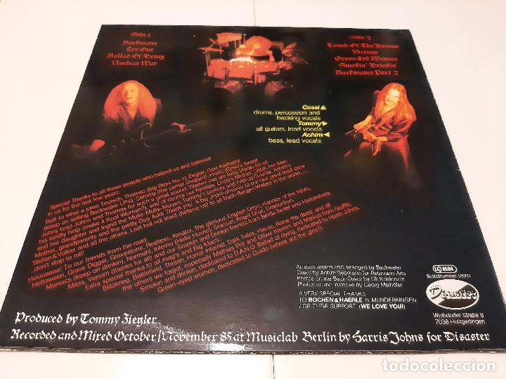 Discos de vinilo: BACKWATER -FINAL STRIKE- (1986) LP DISCO VINILO - Foto 2