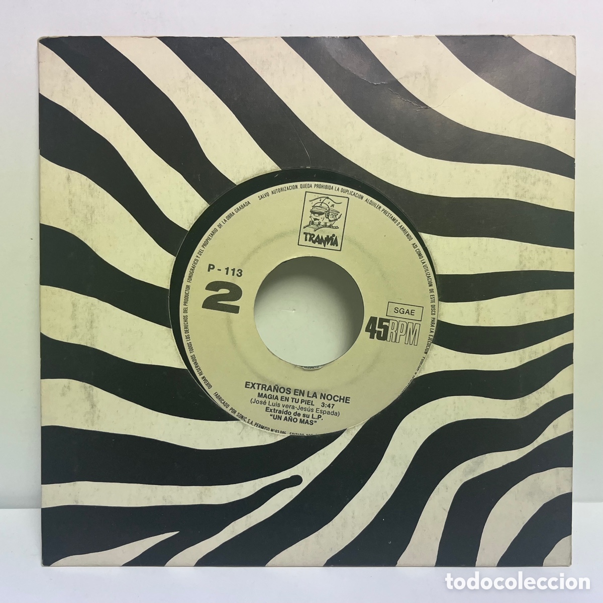 Discos de vinilo: Extra&ntilde;os En La Noche - Cuando Todo Se Acaba (7&rdquo;) - Foto 2