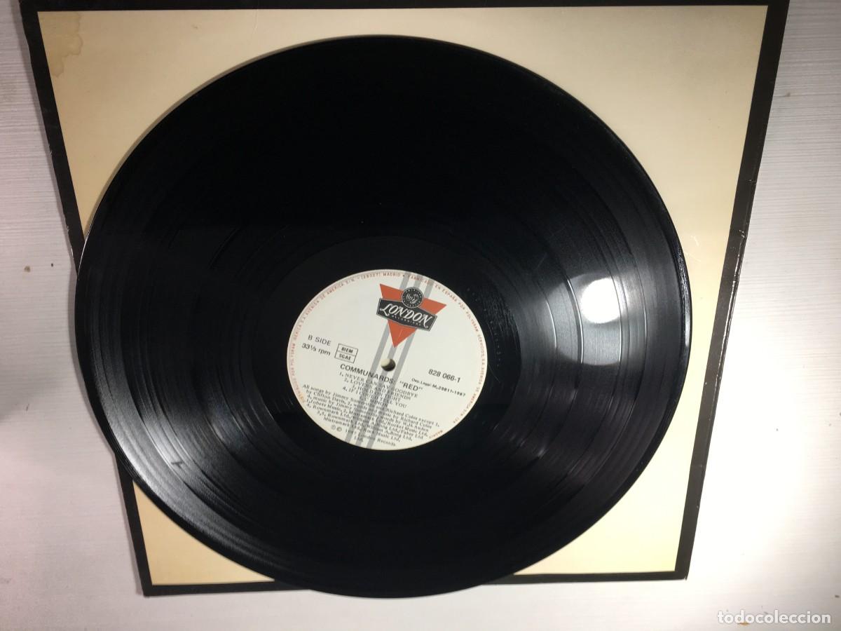 Discos de vinilo: THE COMMUNARDS - RED - DISCO VINILO LP 1987 - Foto 4
