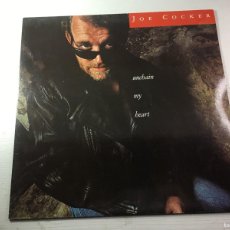 Discos de vinilo: JOE COCKER - UNCHAIN MY HEART - DISCO VINILO LP 1989 HOLANDA