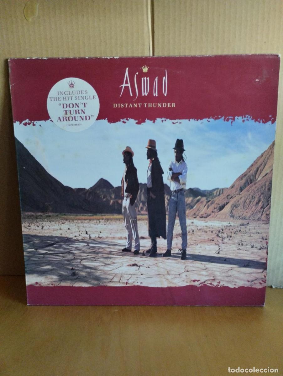 Discos de vinilo: ASWAD ---- DISTANT THUNDER - Foto 1