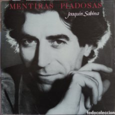 Discos de vinilo: JOAQUÍN SABINA - MENTIRAS PIADOSAS, 1990