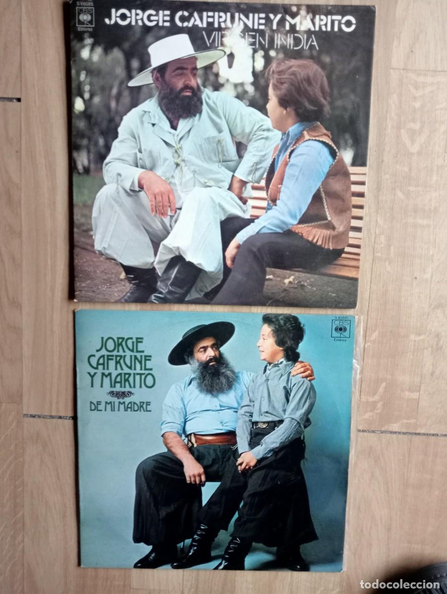 Discos de vinilo: lote de 2 lps de jorge cafrune y marito - Foto 1