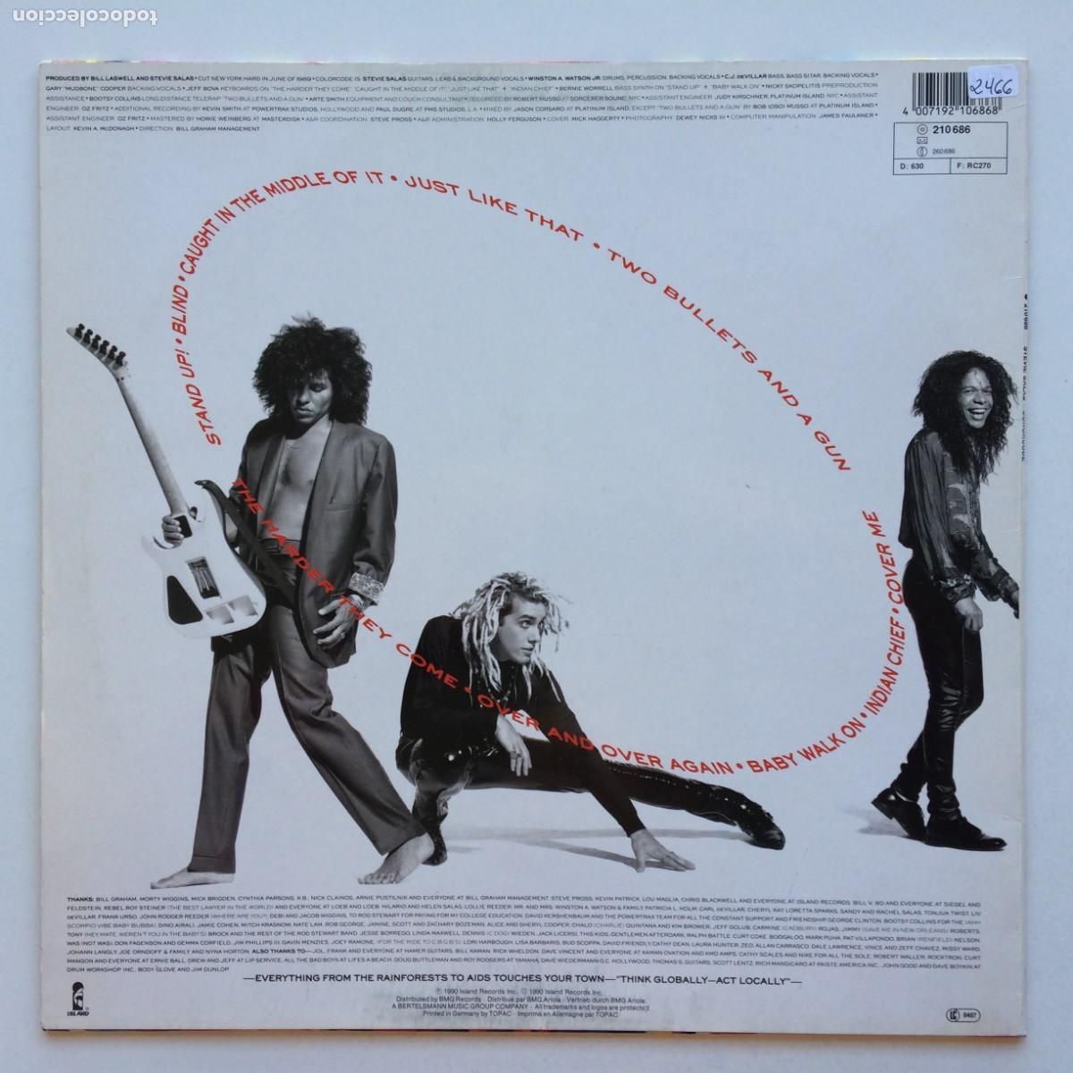 Discos de vinilo: Stevie Salas Colorcode &lrm;&ndash; Stevie Salas Colorcode , Germany 1990 Island Records - Foto 2