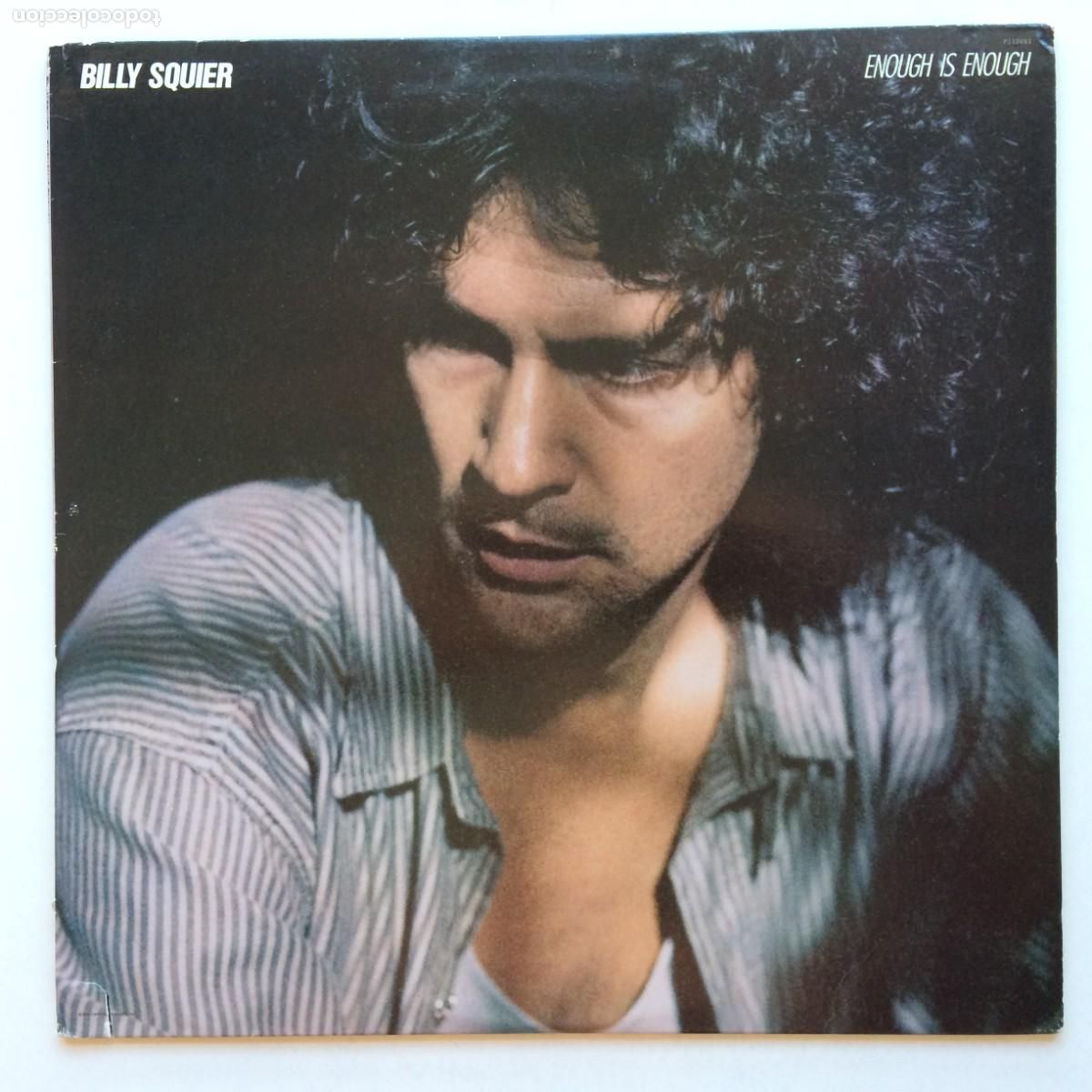 Discos de vinilo: Billy Squier &lrm;&ndash; Enough Is Enough , USA 1986 Capitol Records - Foto 1