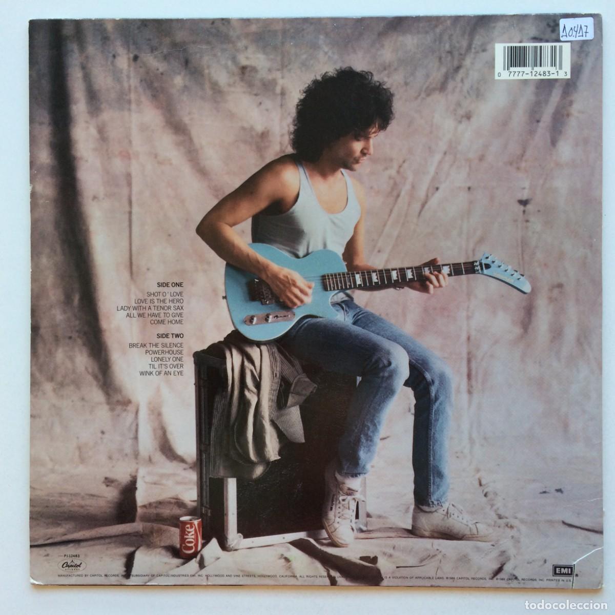 Discos de vinilo: Billy Squier &lrm;&ndash; Enough Is Enough , USA 1986 Capitol Records - Foto 2