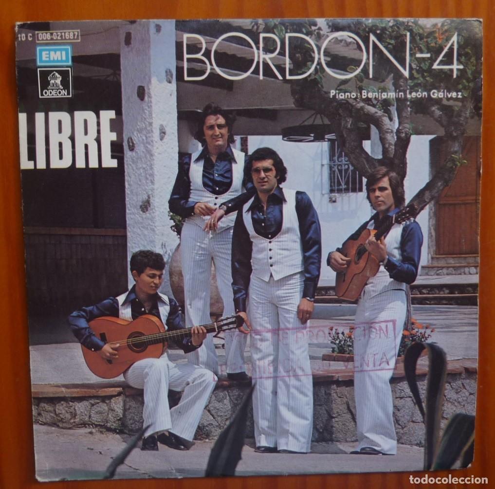 Discos de vinilo: BORDON 4 / LIBRE / PROMOCIONAL / 1980 / SINGLE - Foto 1