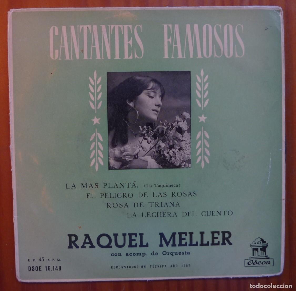 Discos de vinilo: RAQUEL MELLER / LA MAS PLANTA+3 / EP - Foto 1