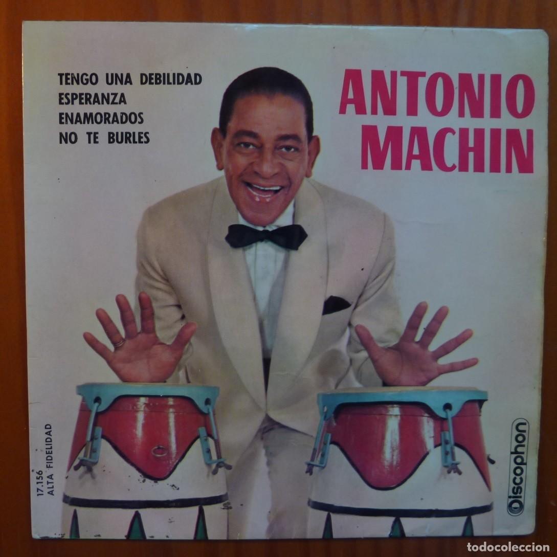 Discos de vinilo: ANTONIO MACHIN / ESPERANZA+3 / 1961 / EP - Foto 1