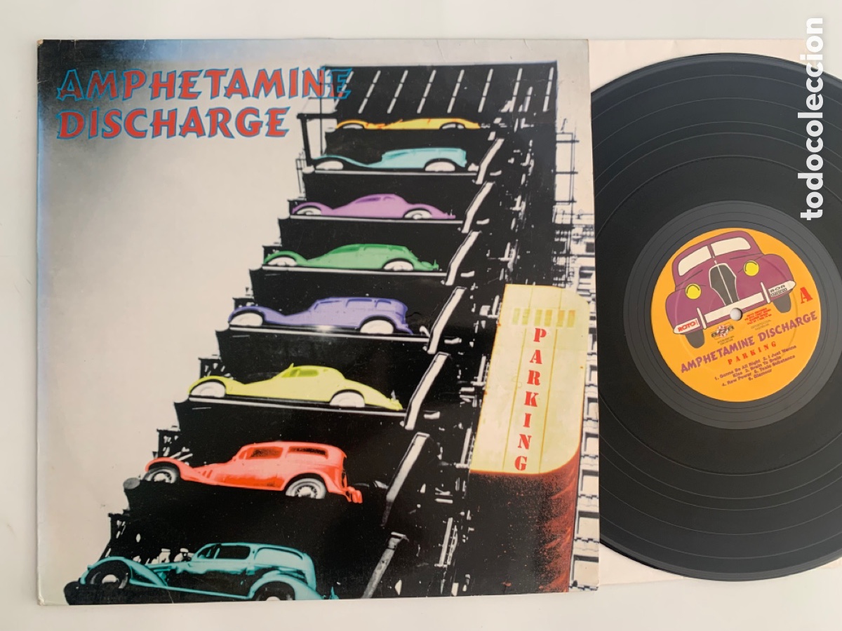 Discos de vinilo: Lp Amphetamine Discharge - Parking de 1996 - Foto 1