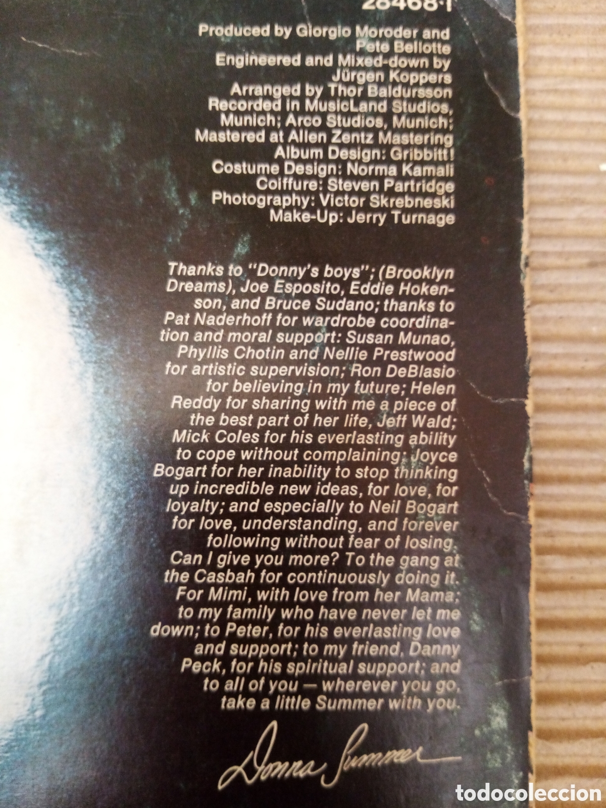 Discos de vinilo: Donna Summer -I remember yesterday- disco Vinilo LP - Foto 4
