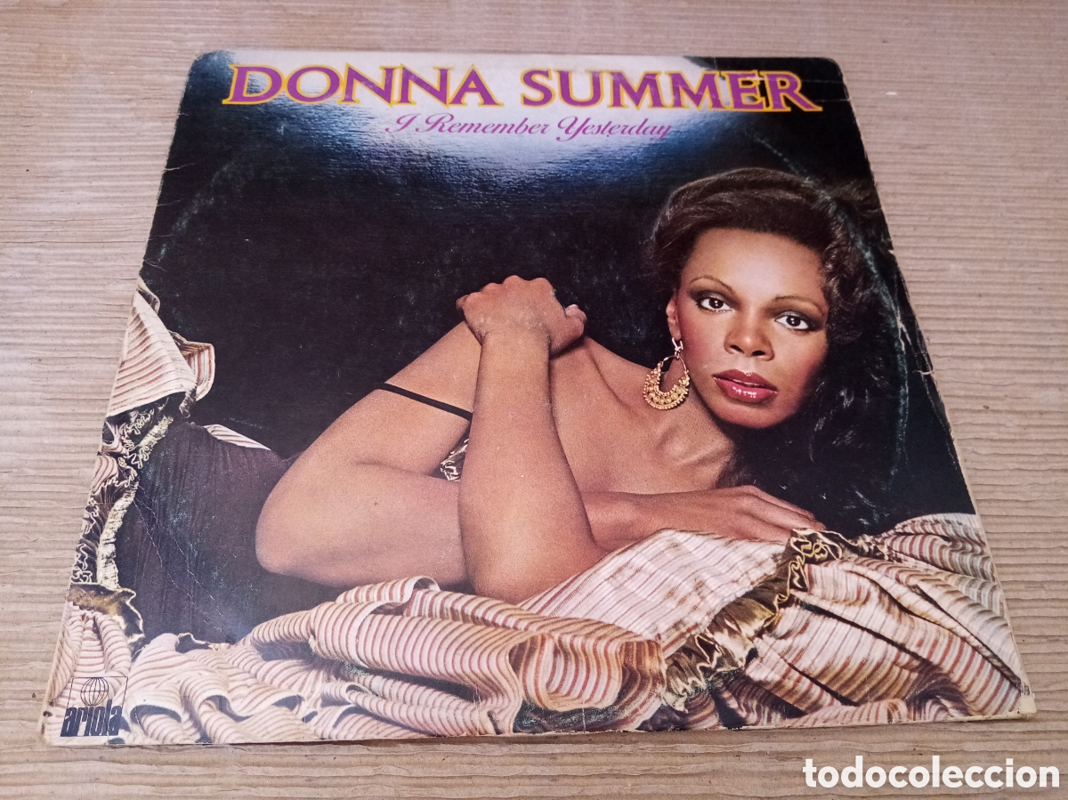 Discos de vinilo: Donna Summer -I remember yesterday- disco Vinilo LP - Foto 1