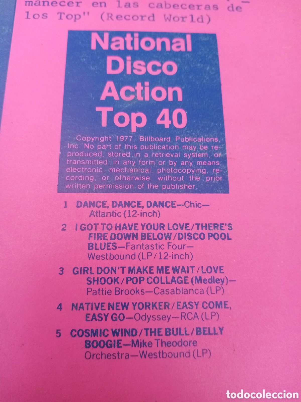 Discos de vinilo: Chic. Dance, dance, dance. Super 45. Disco vinilo LP - Foto 5