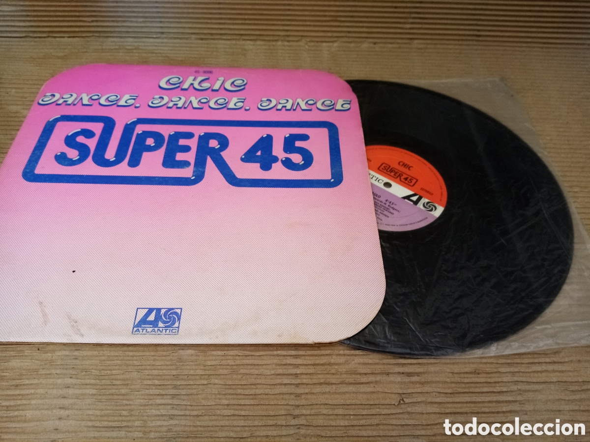 Discos de vinilo: Chic. Dance, dance, dance. Super 45. Disco vinilo LP - Foto 6