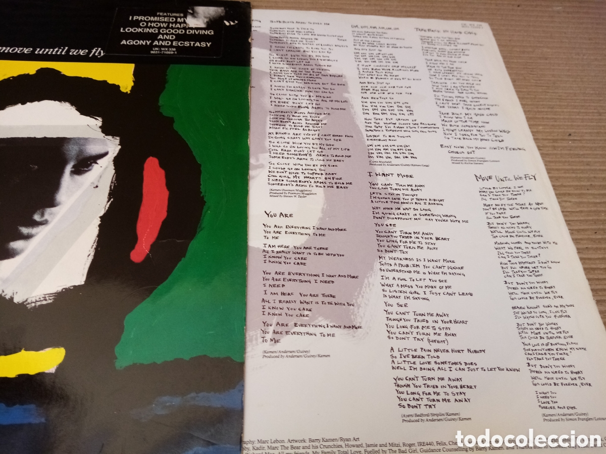 Discos de vinilo: Nick Kamen. Move until we fly - Foto 3