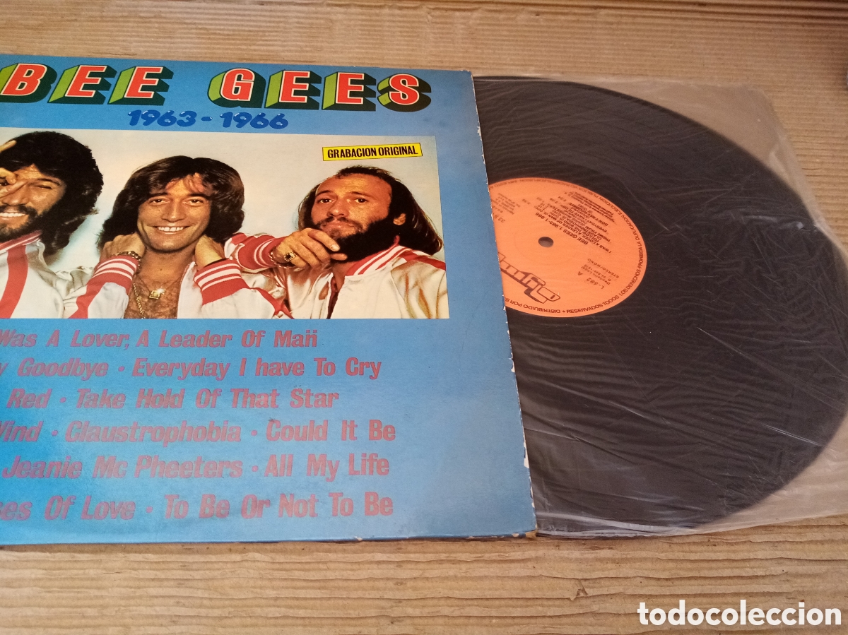 Discos de vinilo: Bee Gees 1963-1966. Disco vinilo LP - Foto 4