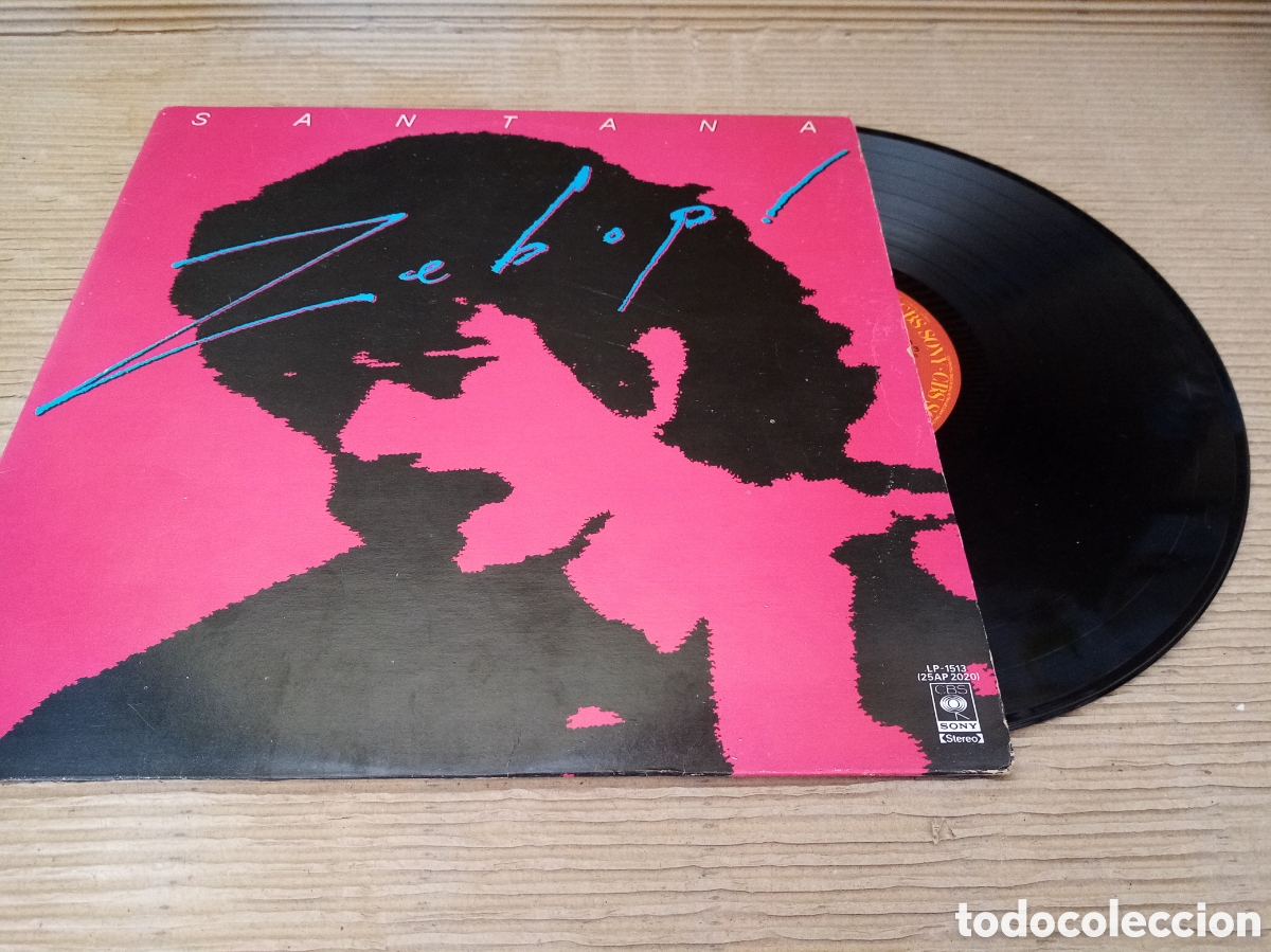 Discos de vinilo: Santana. Zebop. Disco vinilo LP - Foto 4