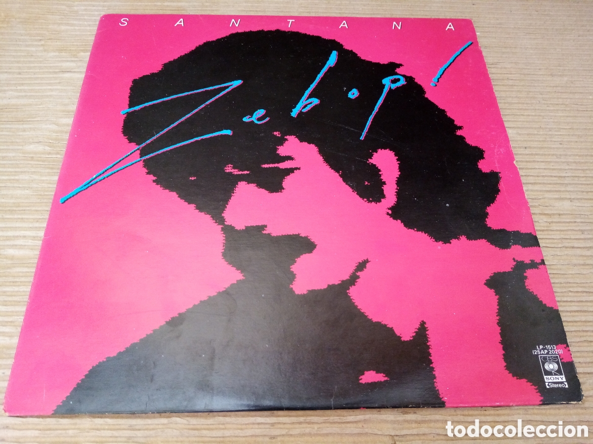 Discos de vinilo: Santana. Zebop. Disco vinilo LP - Foto 1