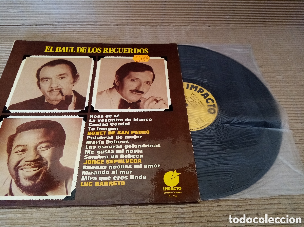 Discos de vinilo: El ba&uacute;l de los recuerdos. Disco vinilo LP - Foto 4