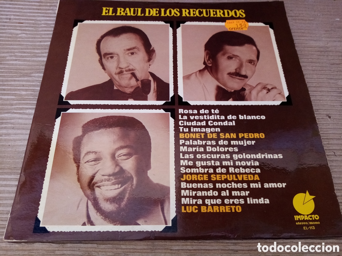 Discos de vinilo: El ba&uacute;l de los recuerdos. Disco vinilo LP - Foto 1