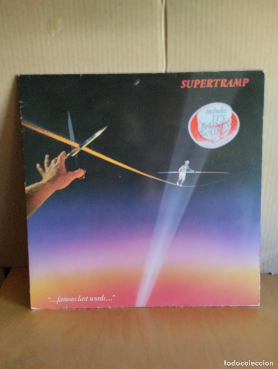 Discos de vinilo: SUPERTRAMP ---- FAMOUS LAST WORDS - Foto 1