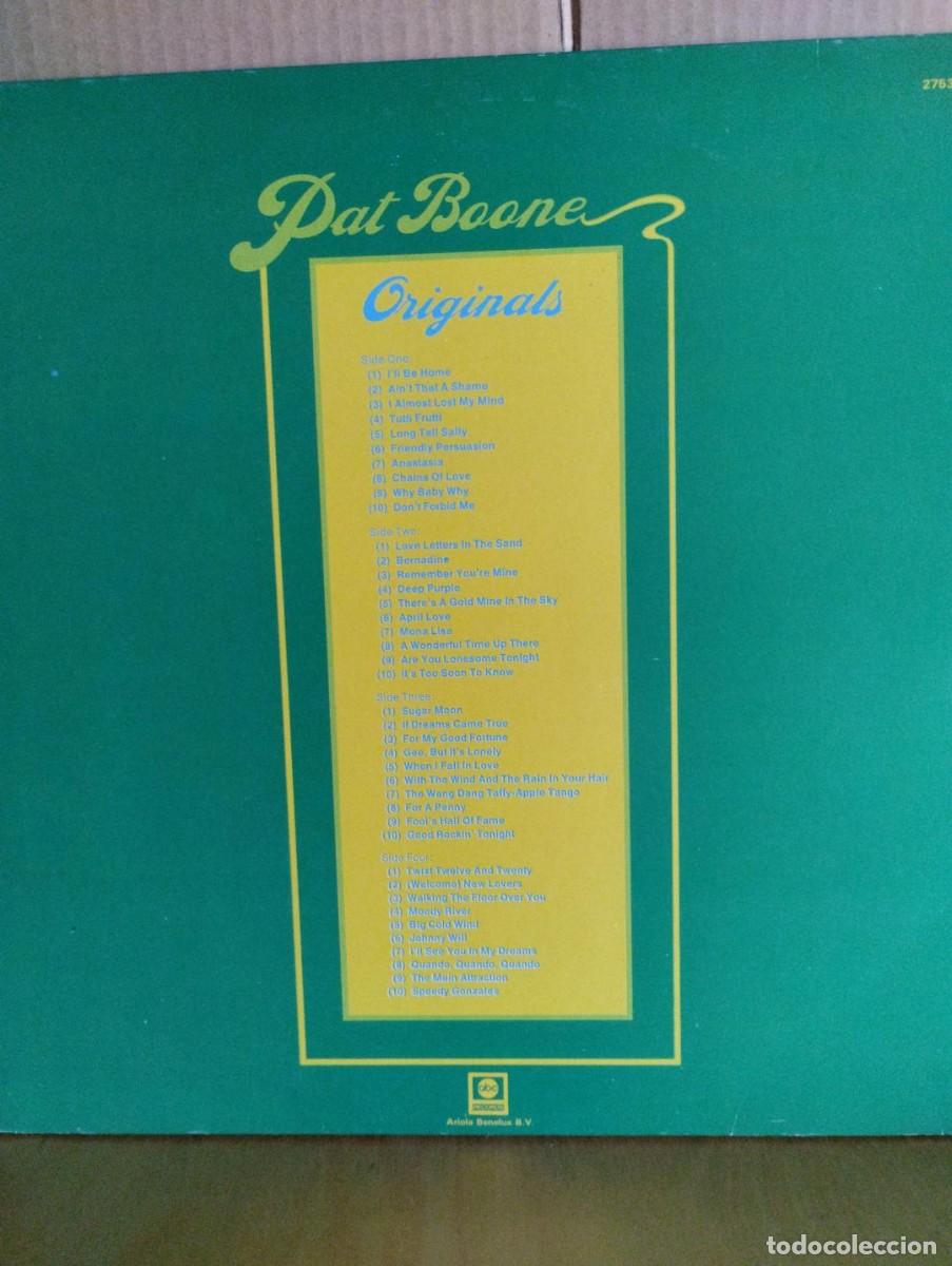 Discos de vinilo: PAT BOONE ---- ORIGINALS - Foto 2