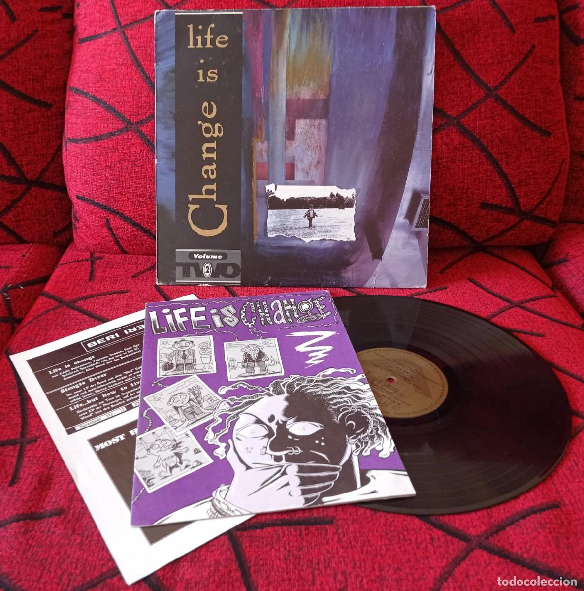 Discos de vinilo: LIFE IS CHANGE VOLUME 2 (TWO) 1991 VINILO LP Gruschenko EA80 Pullermann Boxhamsters - Foto 1