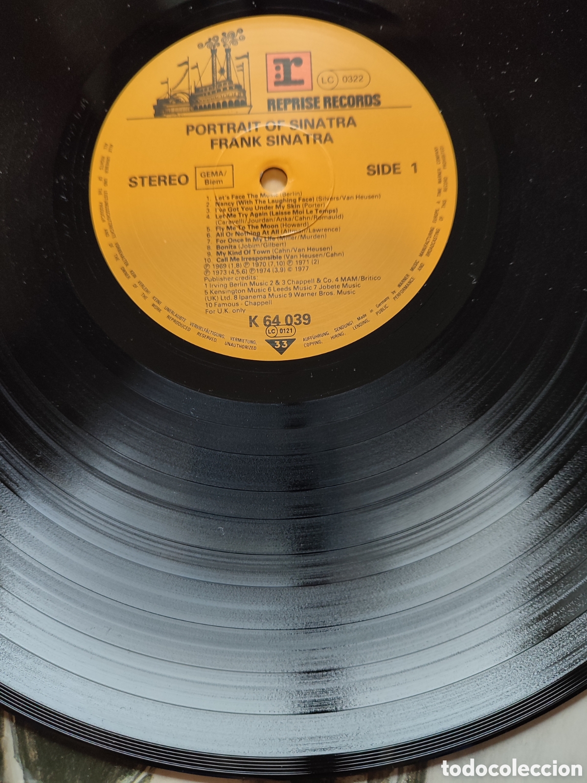 Discos de vinilo: Frank Sinatra - Portrait of Sinatra - Foto 5