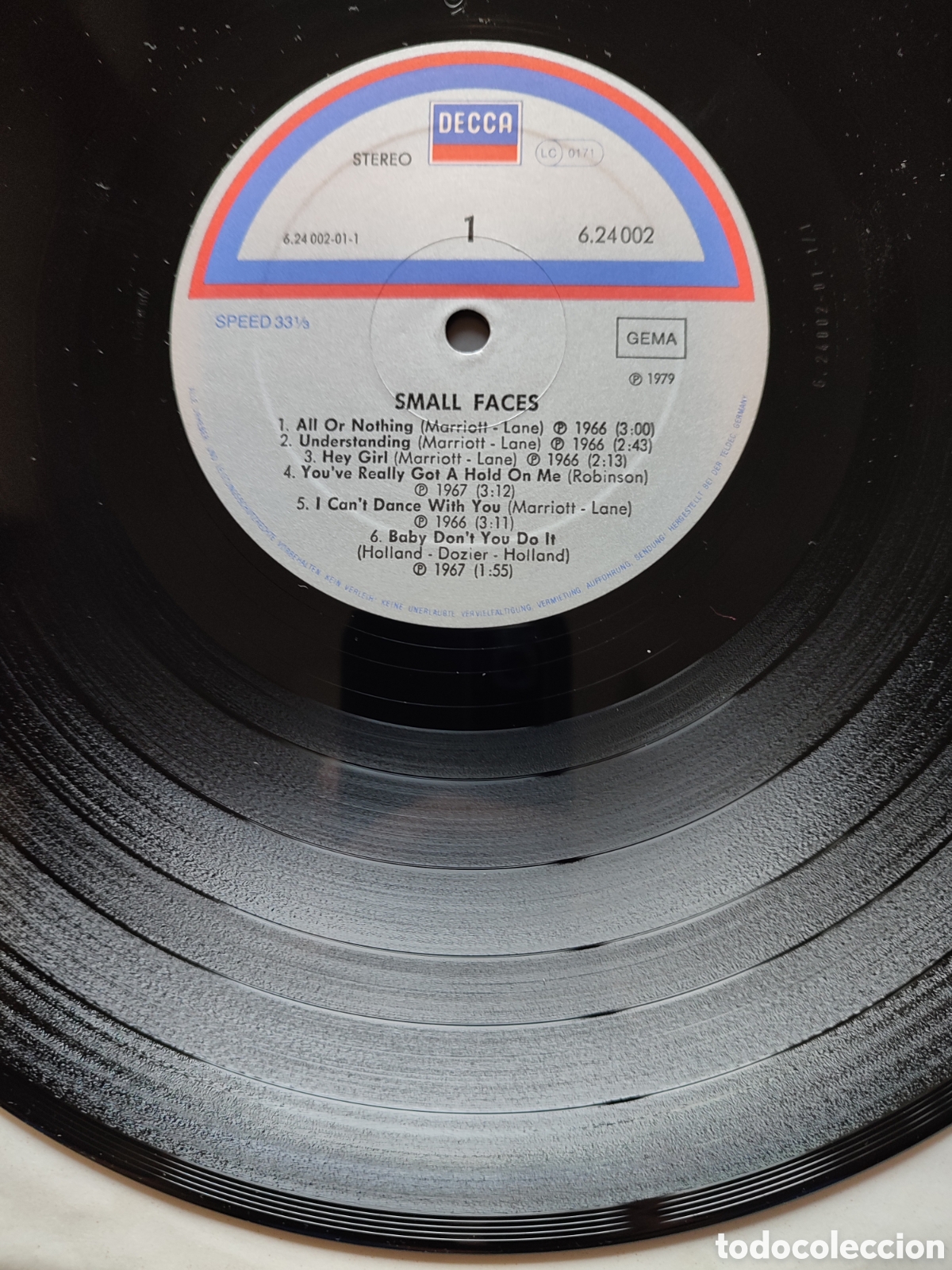 Discos de vinilo: Small Faces - Same Vinilo Lp - Foto 3