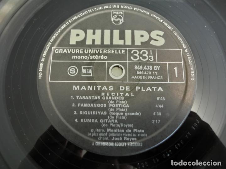 Discos de vinilo: Manitas De Plata &ndash; Recital - Foto 3