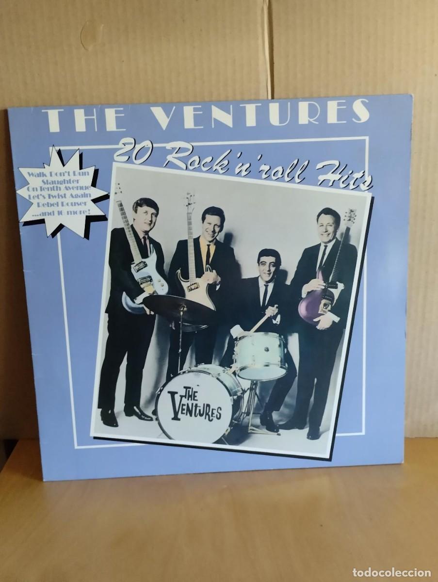 Discos de vinilo: THE VENTURES --- 20 ROCK &acute;N&acute;ROLL HITS - Foto 1