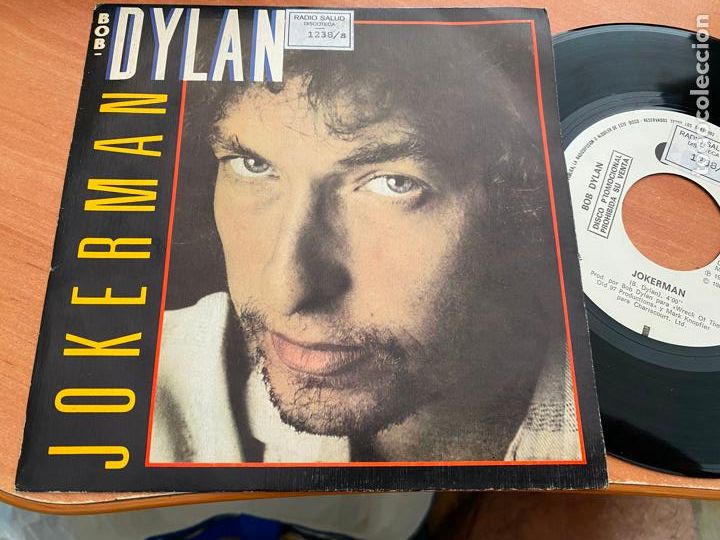 Discos de vinilo: BOB DYLAN (JOKERMAN) SINGLE ESPA&Ntilde;A 1983 PROMO (EPI1) - Foto 1