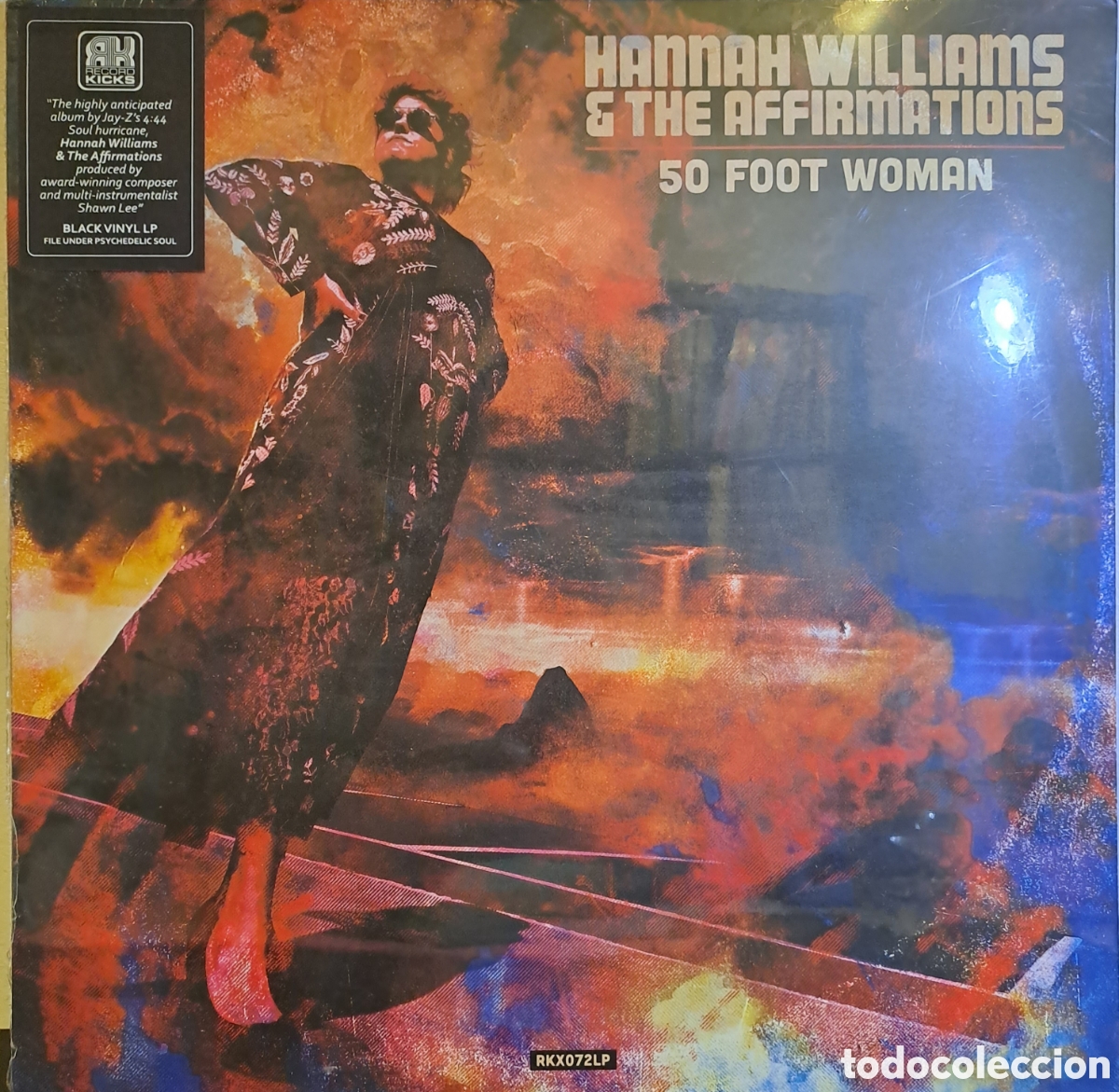 Dischi in vinile: Hannah Williams & The Affirmations &ndash; 50 Foot. 2019. Italy. B.3