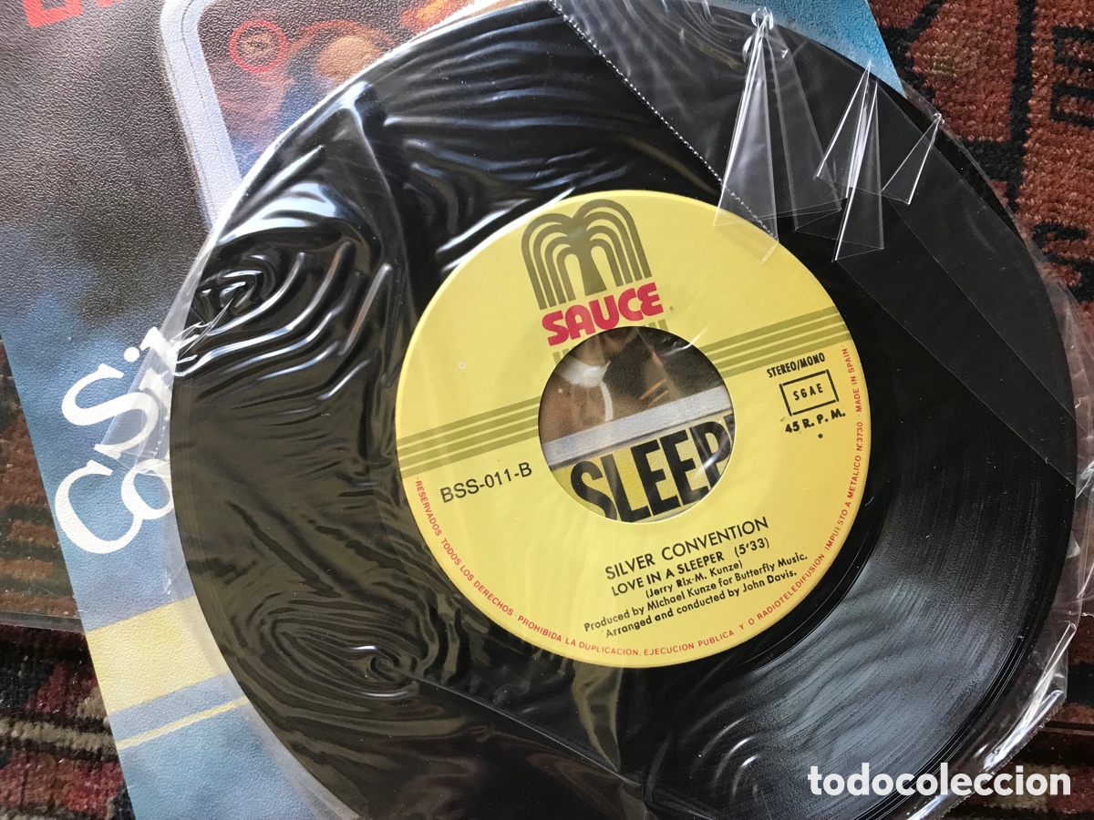 Discos de vinilo: Silver Convention. Spend the night with me&hellip; - Foto 3