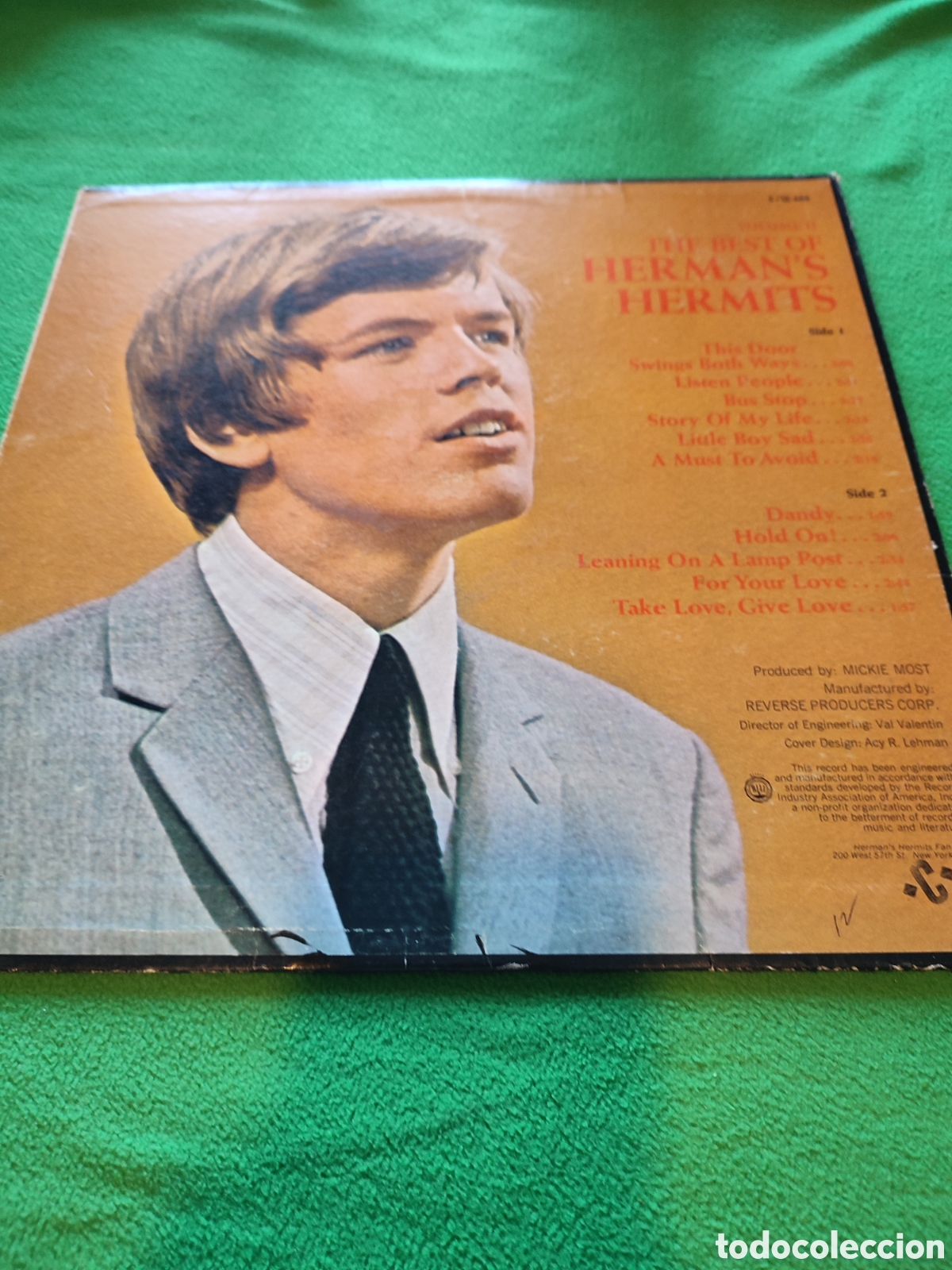 Discos de vinilo: Herman,s Hermits,- Vol 2 - Foto 2