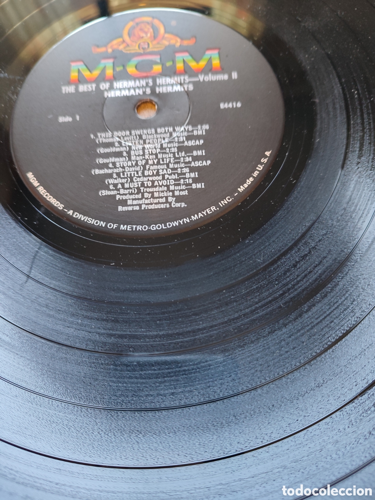 Discos de vinilo: Herman,s Hermits,- Vol 2 - Foto 4