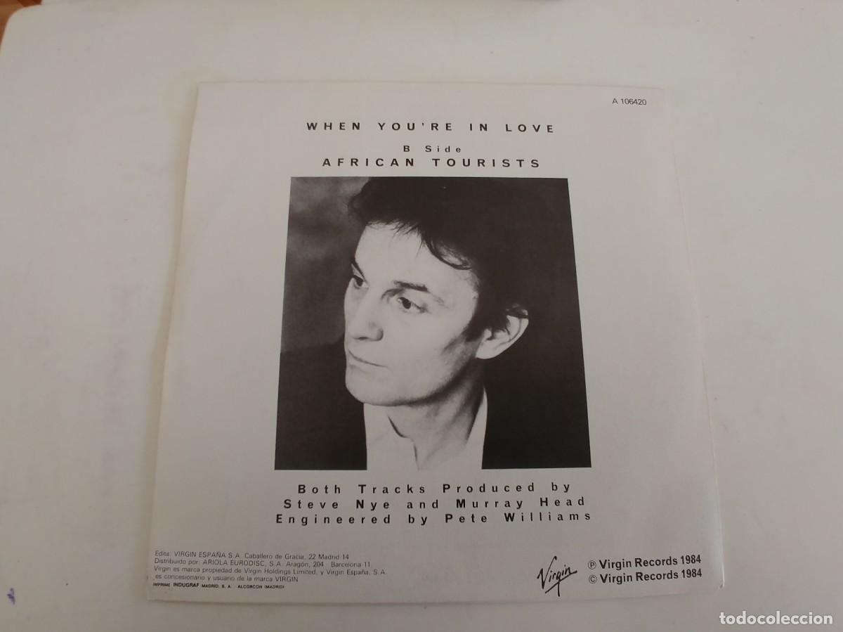Discos de vinilo: MURRAY HEAD-SINGLE WHEN YOU&acute;RE IN LOVE - Foto 2