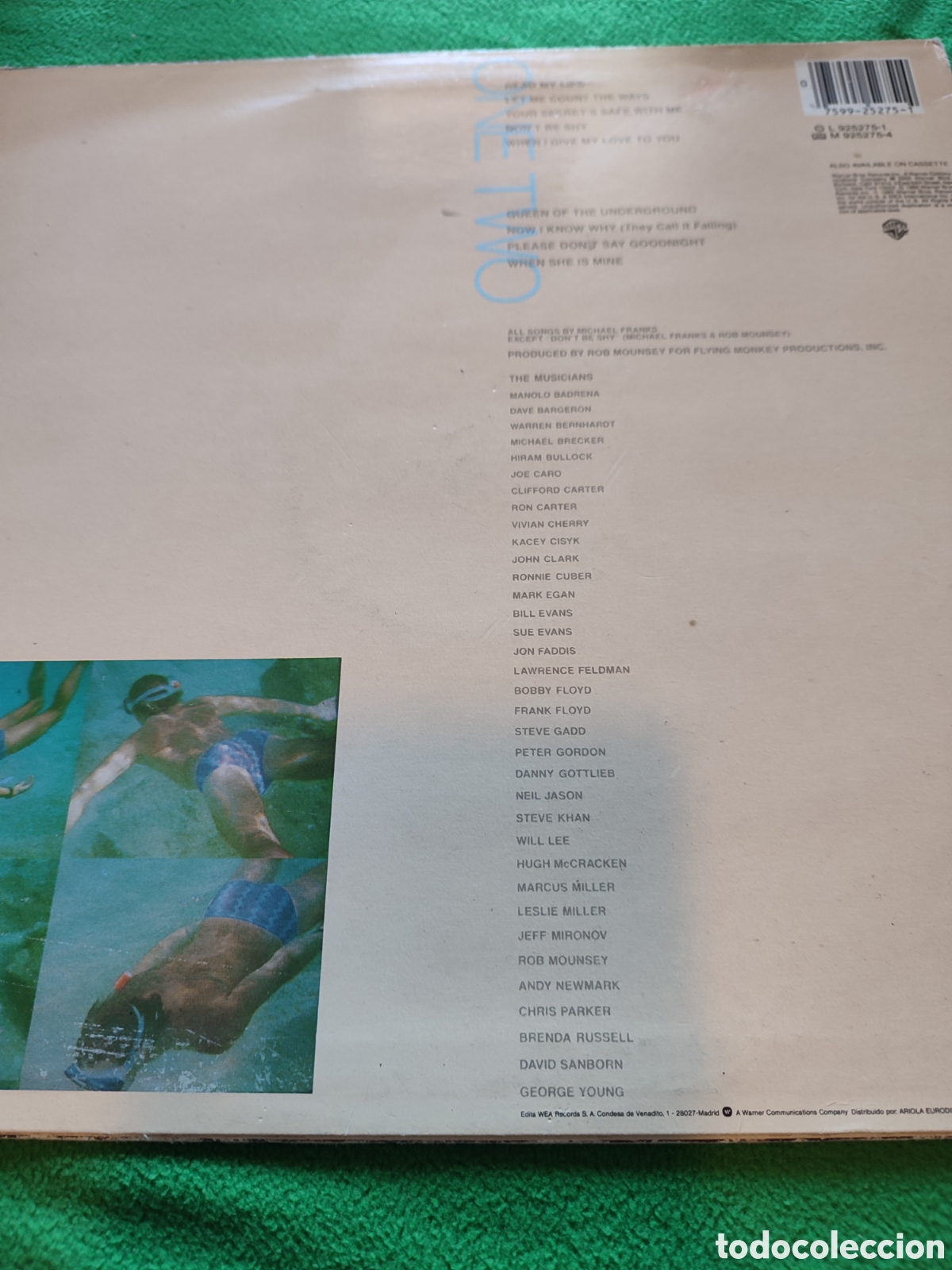 Discos de vinilo: Michael Franks - Skin Dive - Foto 2