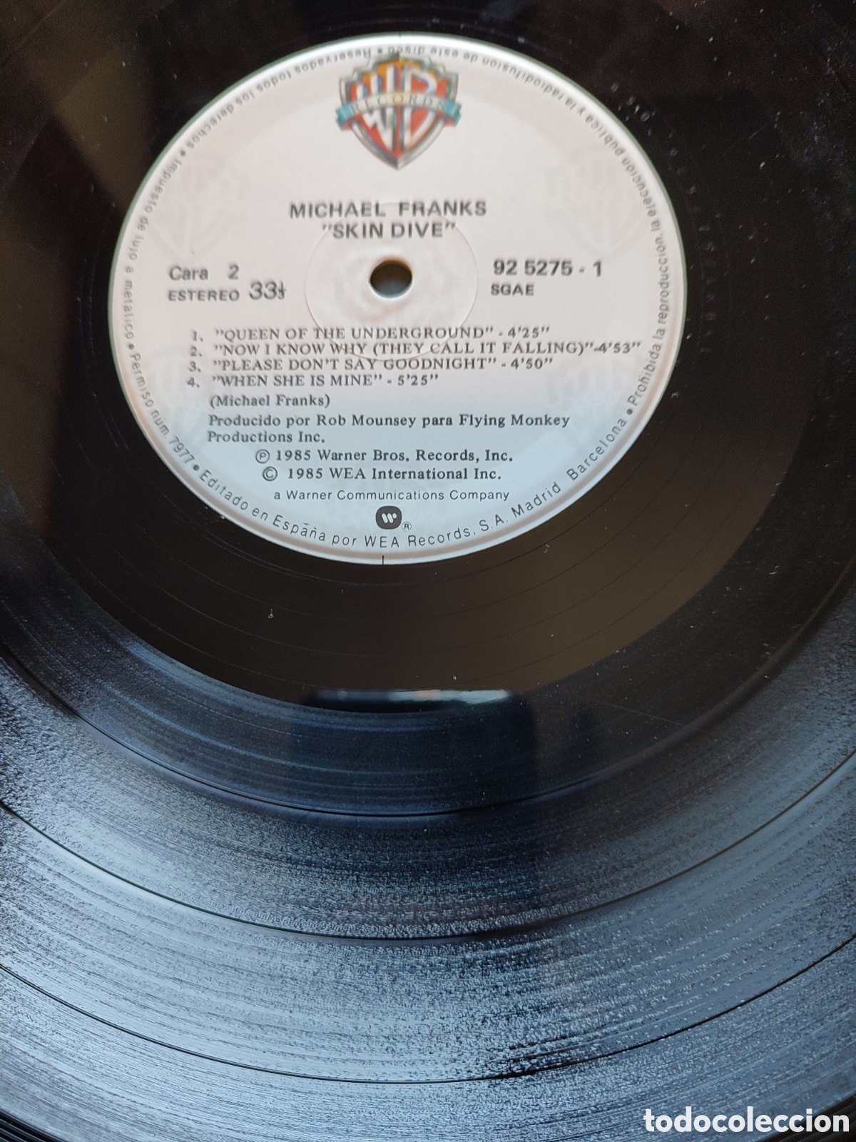 Discos de vinilo: Michael Franks - Skin Dive - Foto 5