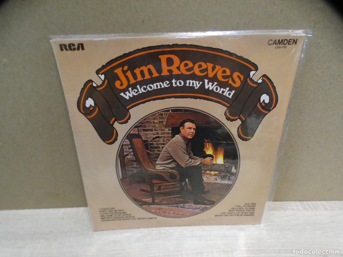 Dischi in vinile: ARKANSAS1980 pacc186 RECOP ALEMANIA 70S BUEN ESTADO JIN REEVES WELLCOME TO MY WORLD CORRECTO