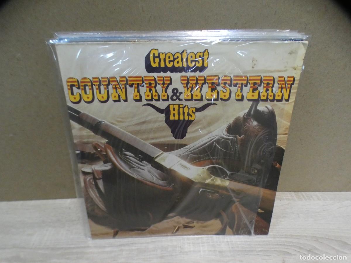 Discos de vinil: ARKANSAS1980 pacc186 LP COUNTRY AND WESTERN HITS BUEN ESTADO
