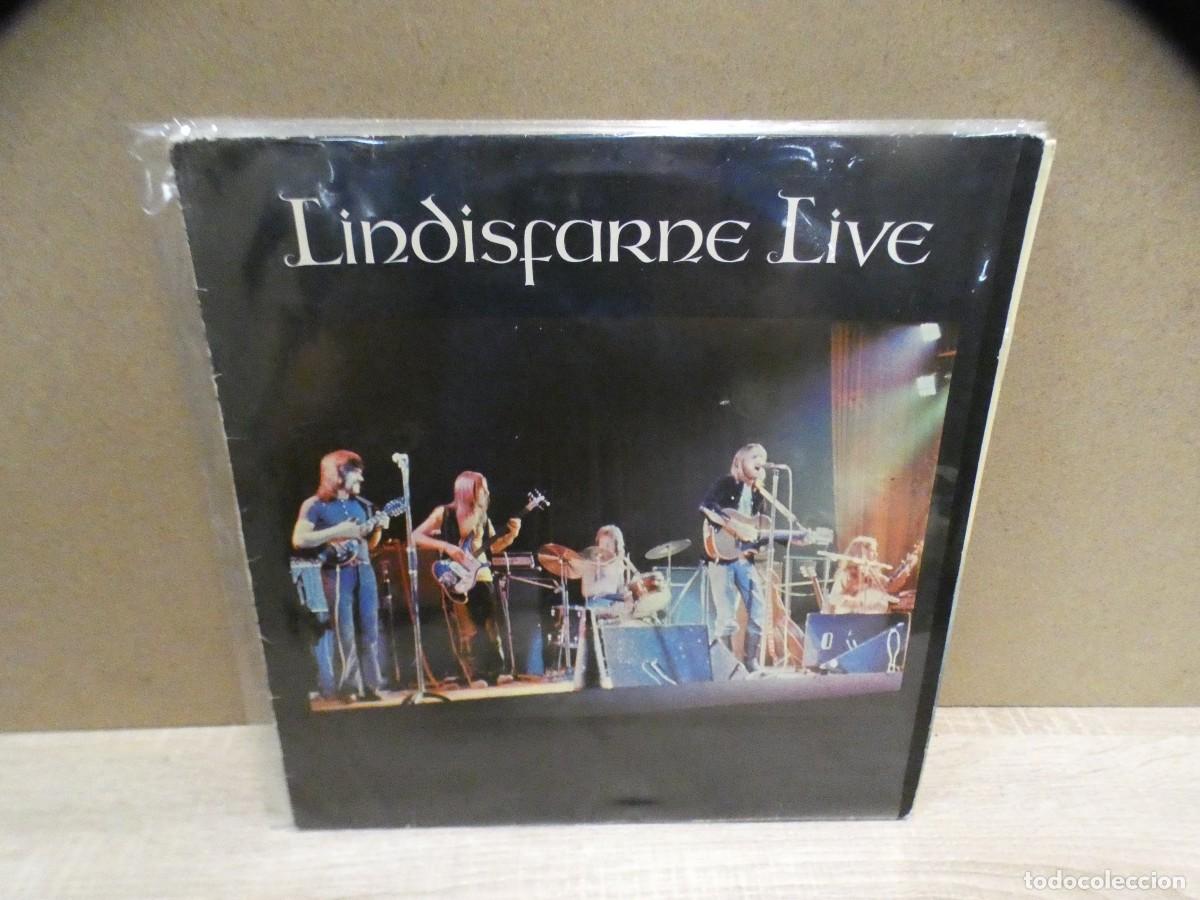Discos de vinilo: ARKANSAS1980 pacc186 LP LINDISFARNE LIVE SOBADILLO REPRODUCIBLE