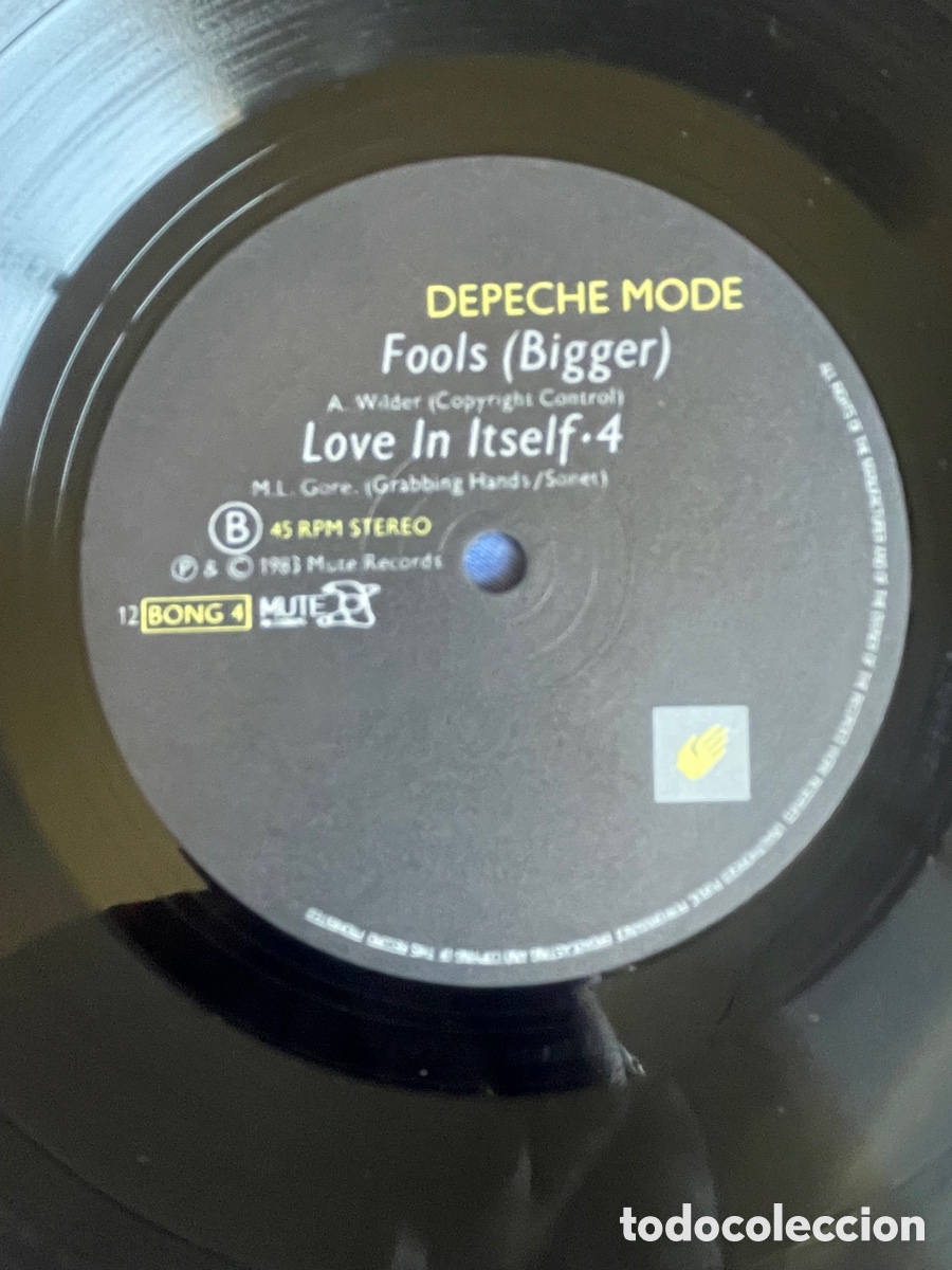Discos de vinilo: Depeche Mode - Love in Itself / MAXI - Foto 8