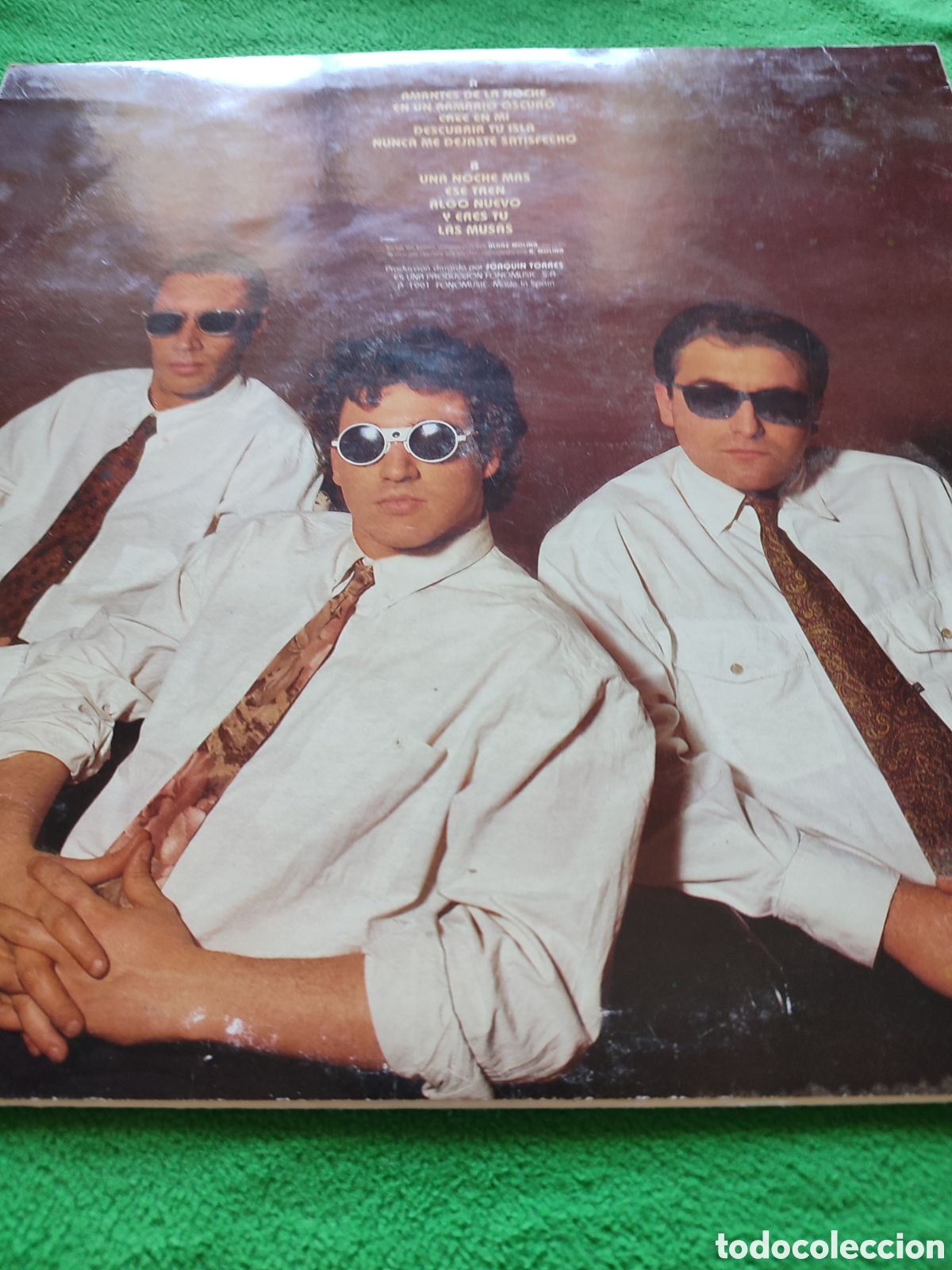 Discos de vinilo: Los Confidentes - Amantes de la noche - Foto 2