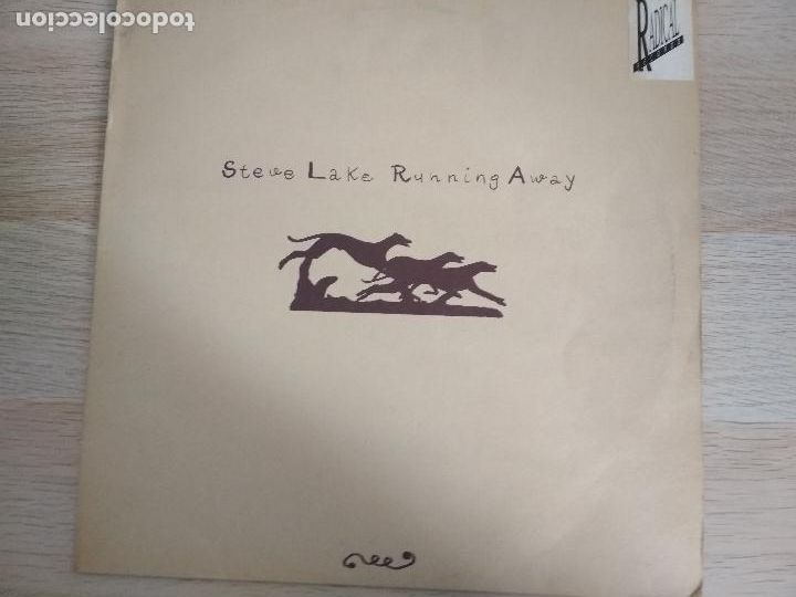 Discos de vinilo: Steve Lake &ndash; Running Away, 1987 - Foto 1